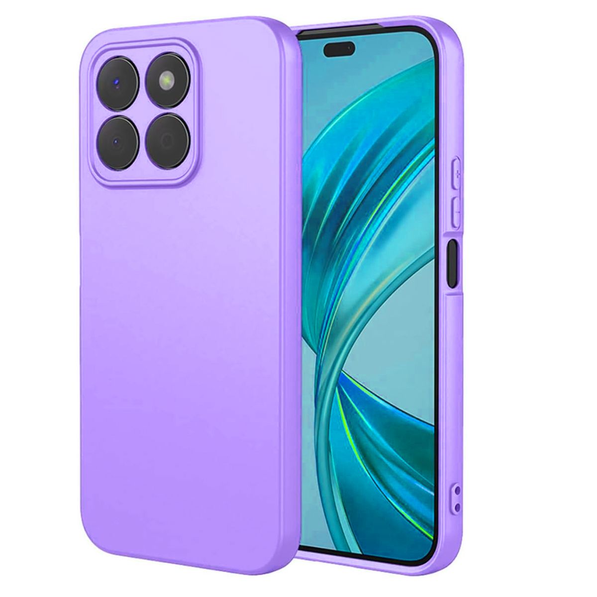 JOIGO - Carcasa Funda Para Honor X5B/X5B Plus Goma Morado