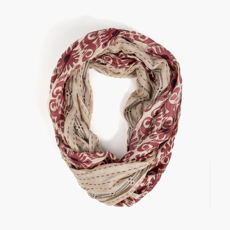 LOUNGE - Pañuelo Mujer Infinito Flores
