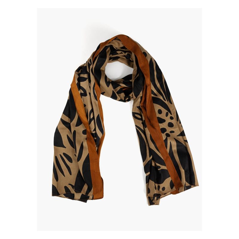 LOUNGE - Estola Mujer Estampado Hojas