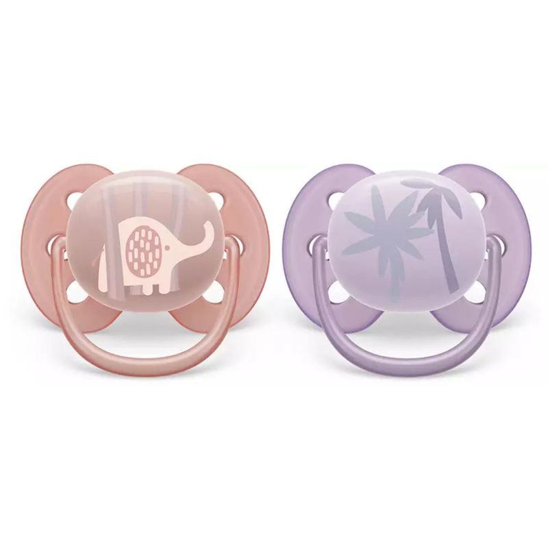 AVENT - Chupete Philips Avent Ultra Soft Scf09109 X2u 0-6 Meses