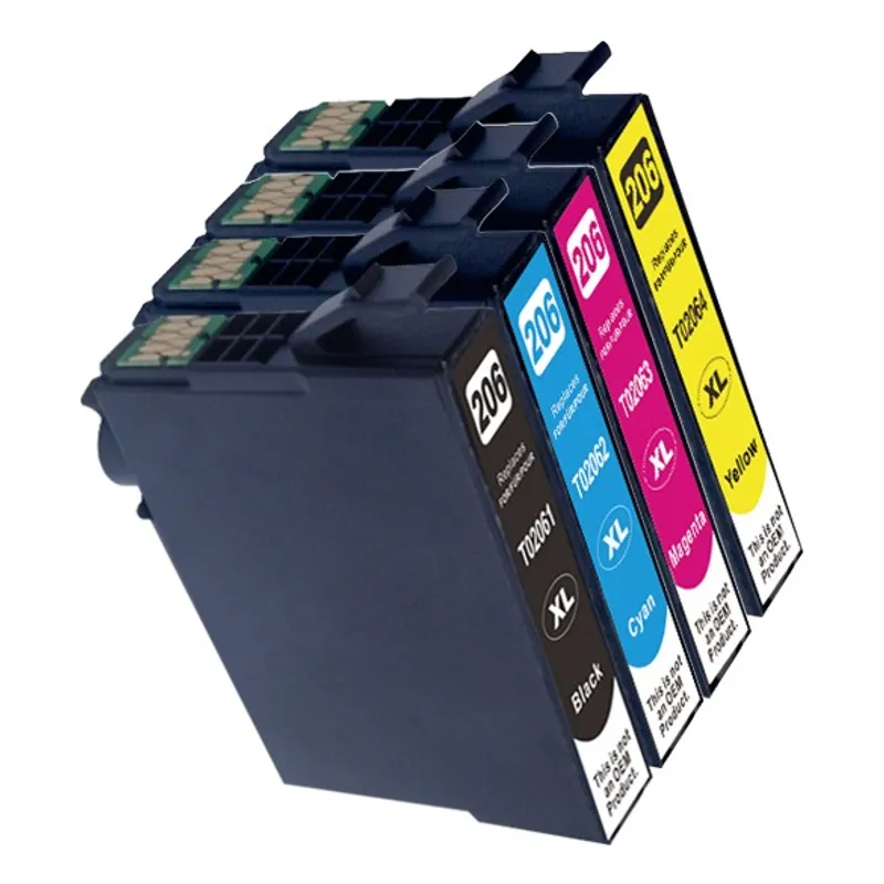 GENERICO - Cartucho Tinta Alternativa Para Epson T206 Xp2101 T207 Pack4