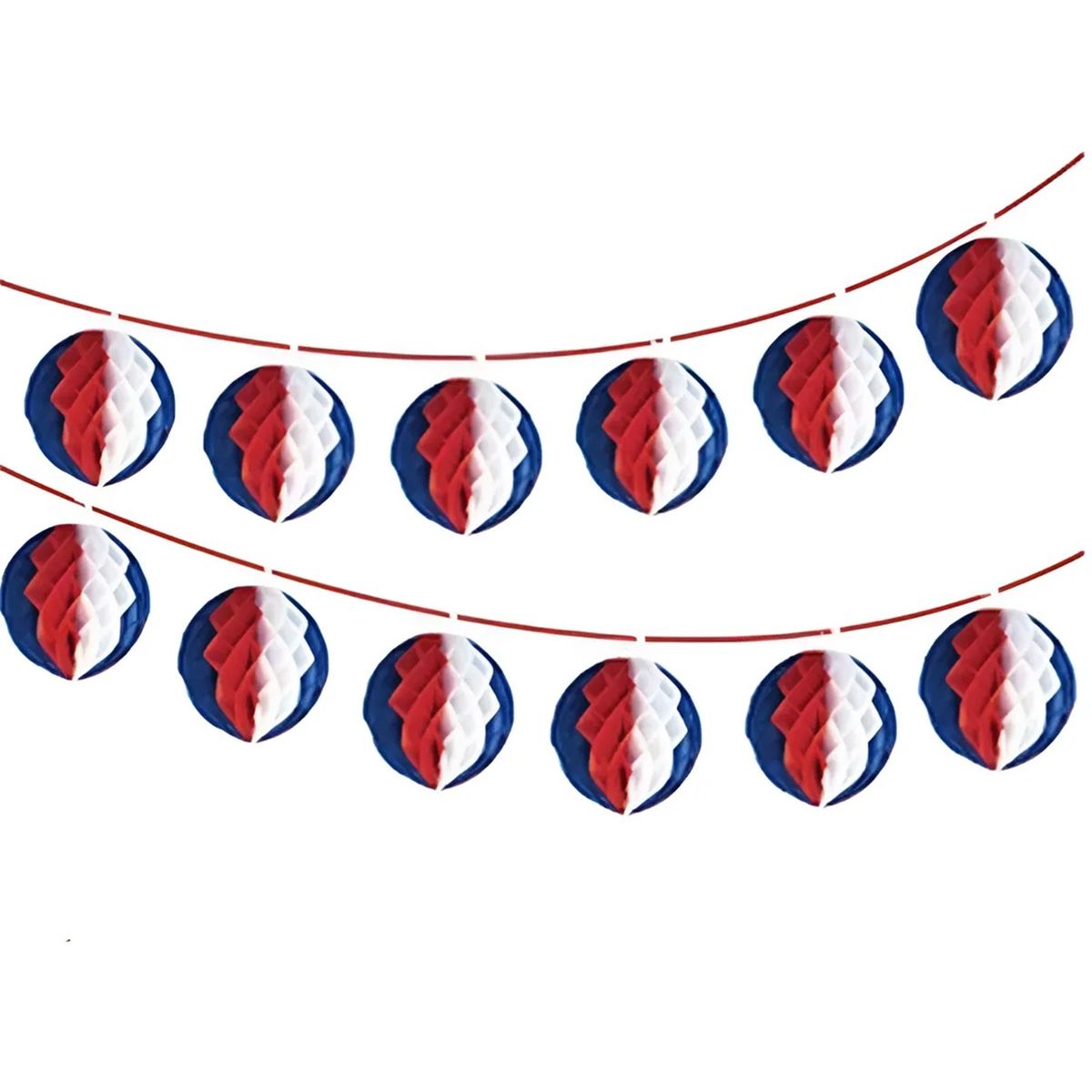 GENERICO - Guirnaldas Adorno Decoracion Fiestas Patrias Chile Esfera
