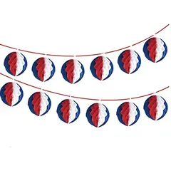 GENERICO - Guirnaldas Adorno Decoracion Fiestas Patrias Chile Esfera