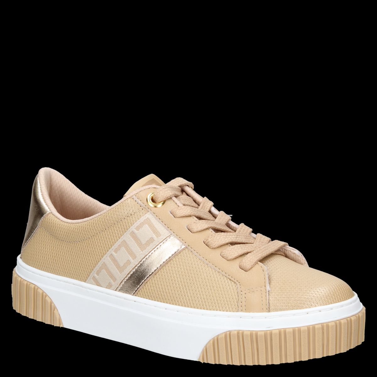 LUZ DA LUA - Zapatilla Mujer Casual Beige
