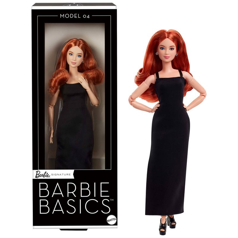 BARBIE - Muñeca colección Barbie Basics Modelo 04 cabello rizado