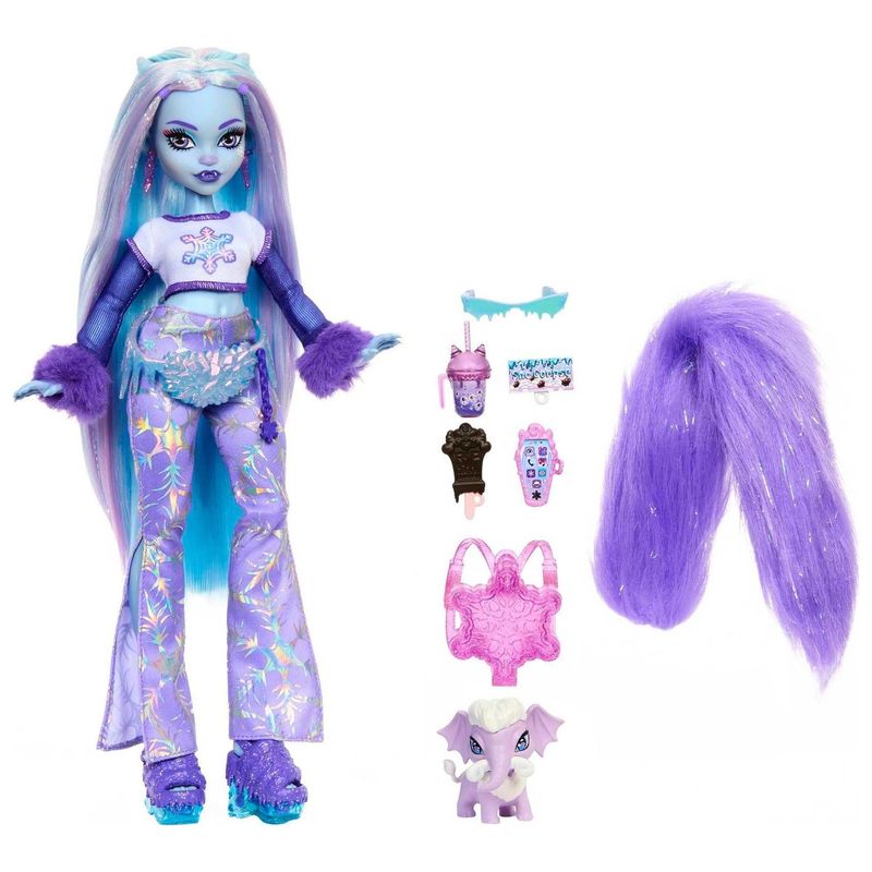 MONSTER HIGH - Monster High Abbey Bominable Yeti C Pet Mamooth Tundra Unica