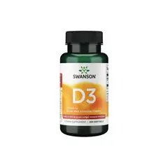 SWANSON - Vitamin D3 - Highest Potency 5.000 Lu 250 Sgels
