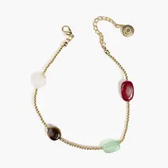 LOUNGE - Tobillera Mujer Mostacillas Mini