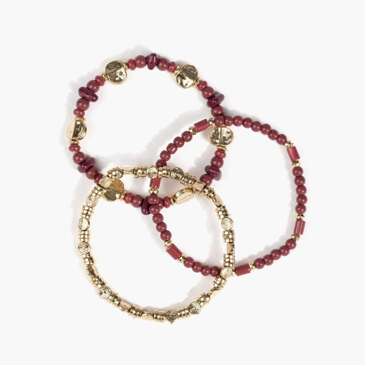 LOUNGE - Set Pulseras Mujer Mostacillas