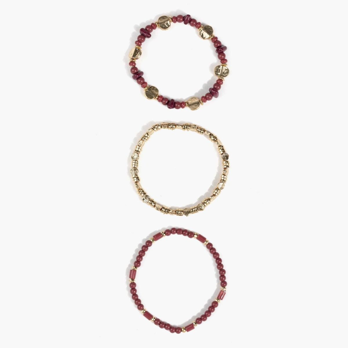 LOUNGE - Set Pulseras Mujer Mostacillas