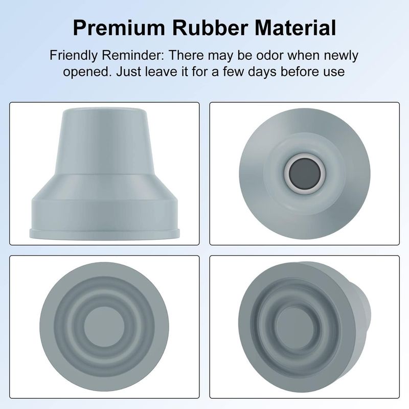 BLUNDING - Goma Para Baston Cuádruple Blunding Goma Baston 4 Puntas