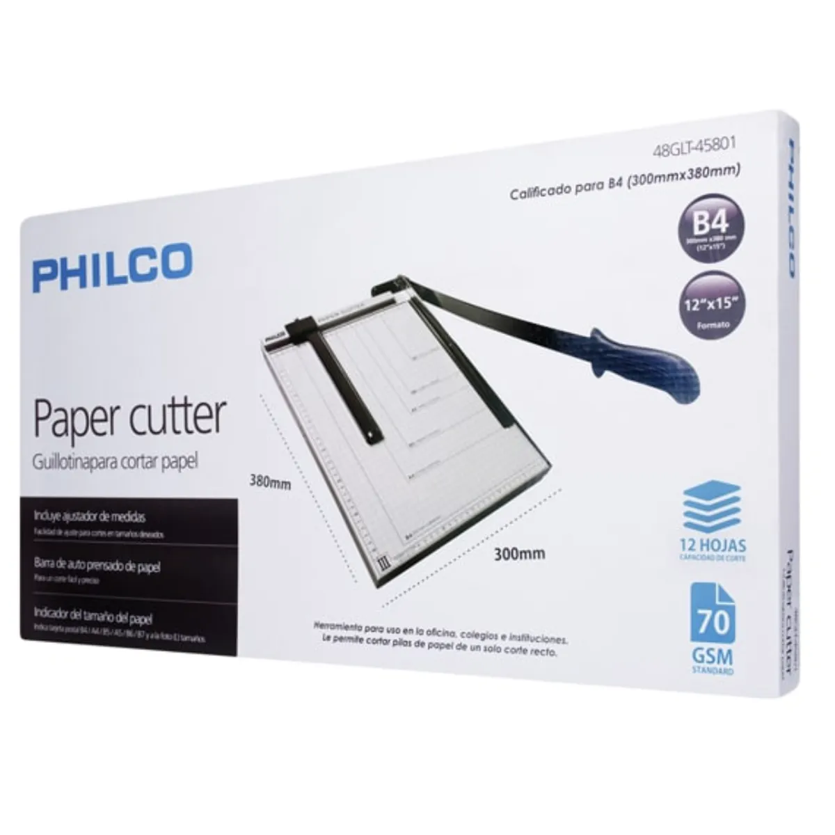 PHILCO - Guillotina para Cortar Papel Philco