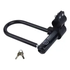 GENERICO - Candado Para Bicicleta U Lock Antirrobo Traba Rueda Tipo U