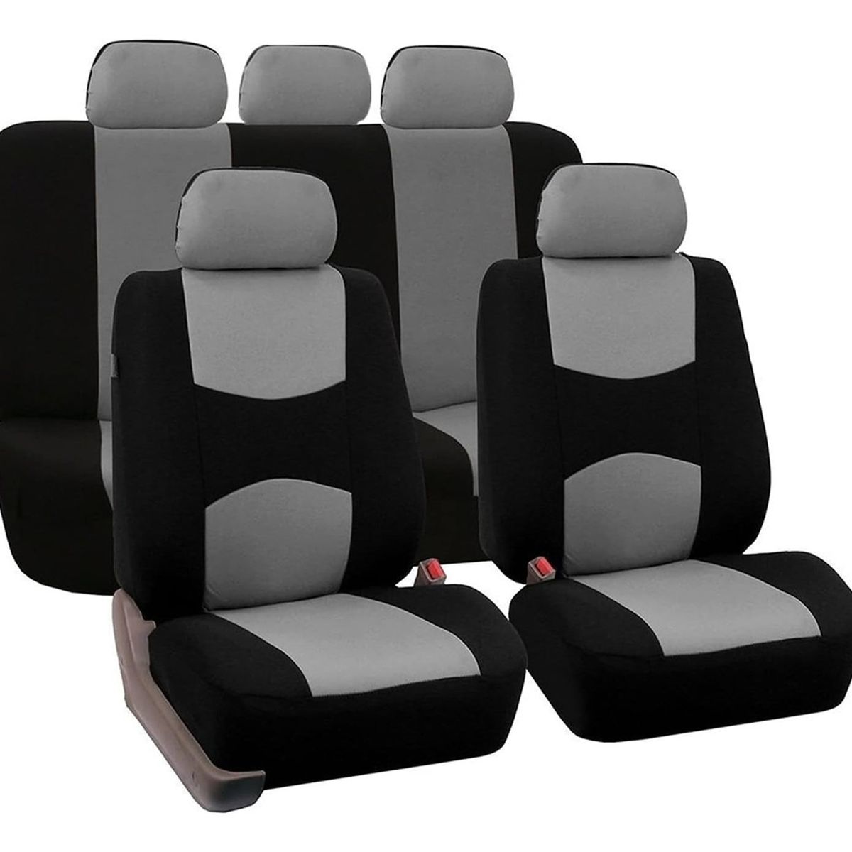 GENERICO - Fundas Para Asientos De Auto Ligera Universal 5 Asientos