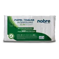 NOBRE - Toalla Interfoliada 1000 Hojas 20x20 cm