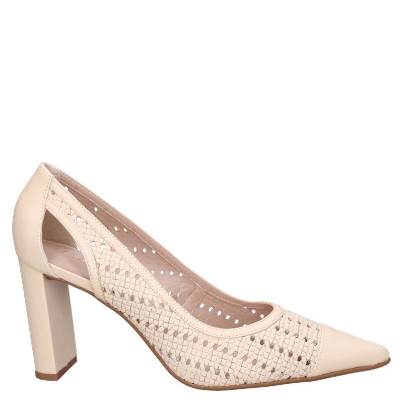 MINGO - Zapato Mujer Casual Beige Mingo