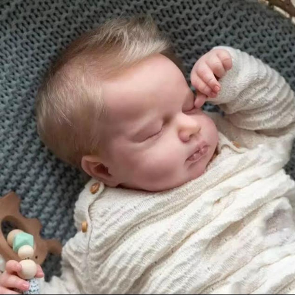 GENERICO - Muñeca Reborn Bebe Realista De Silicona Lavable 50cm