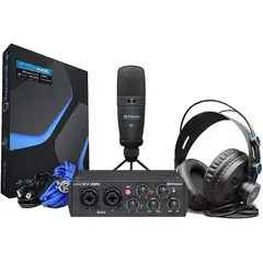 PRESONUS - Set interfaz Audiobox 96 Studio 25th Anniversary - Negro