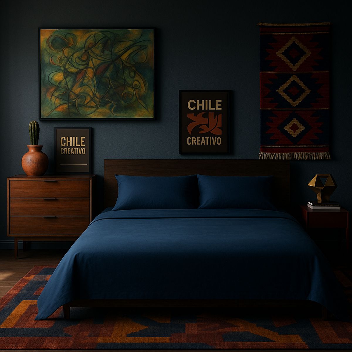 ARMONIA - Set de sábanas Celeste Super King size 144 h Unicolor