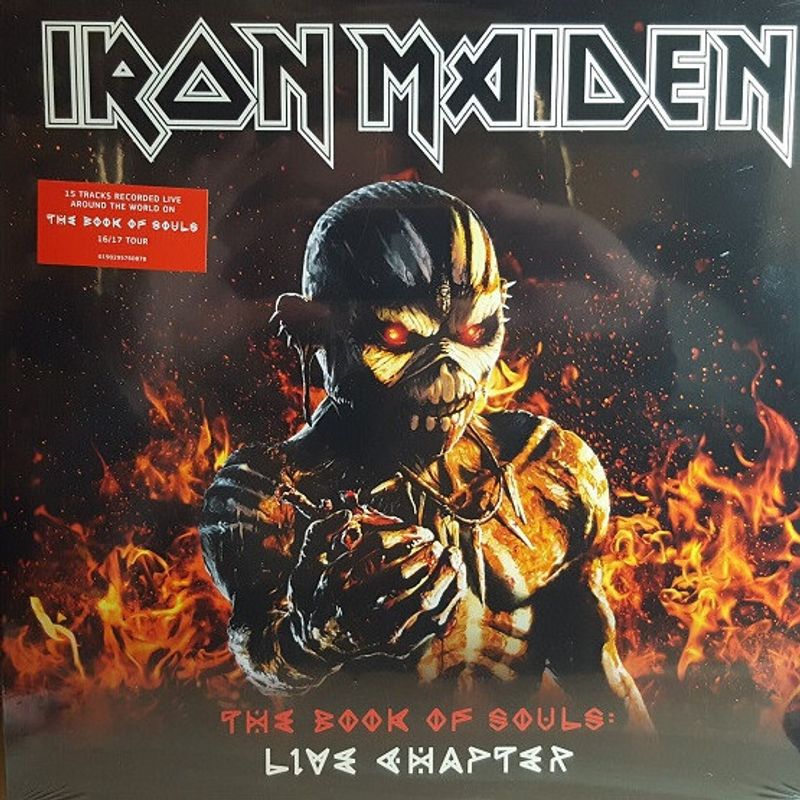 WARNER MUSIC - VINILO IRON MAIDEN/ THE BOOK OF SOULS: LIVE CHAPTE