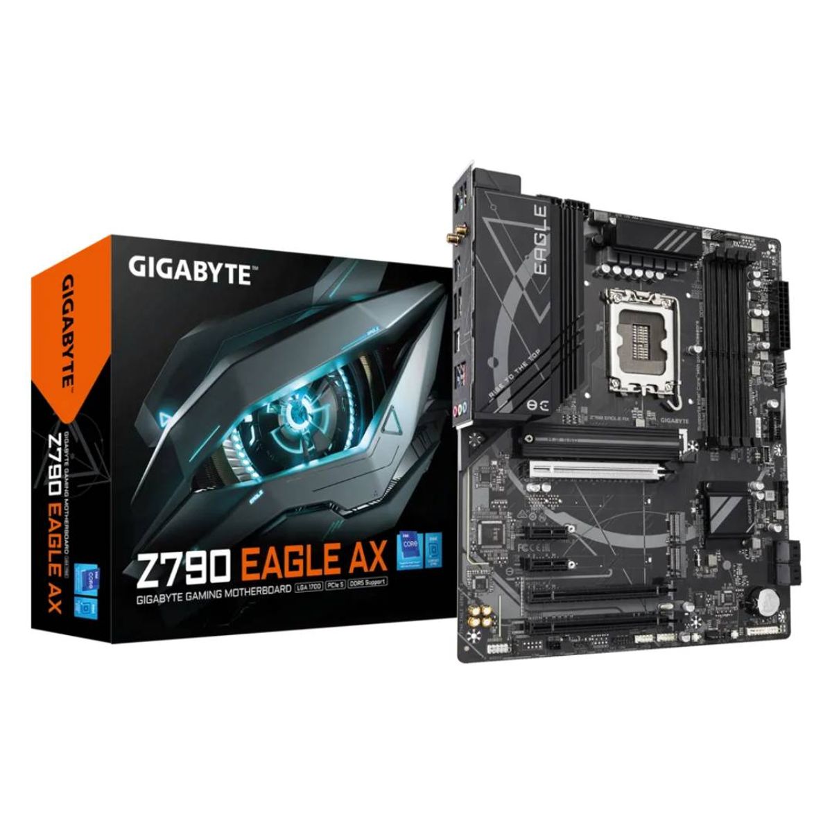 GIGABYTE - Placa Madre Gigabyte Z790 Eagle AX, LGA1700, DDR5 ATX