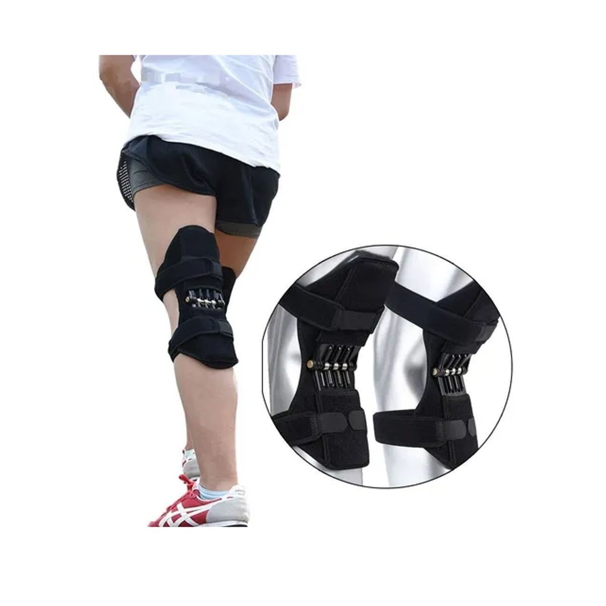 GENERICO - Rodillera Articulación Refuerzo Para Ejercicio Powerknee