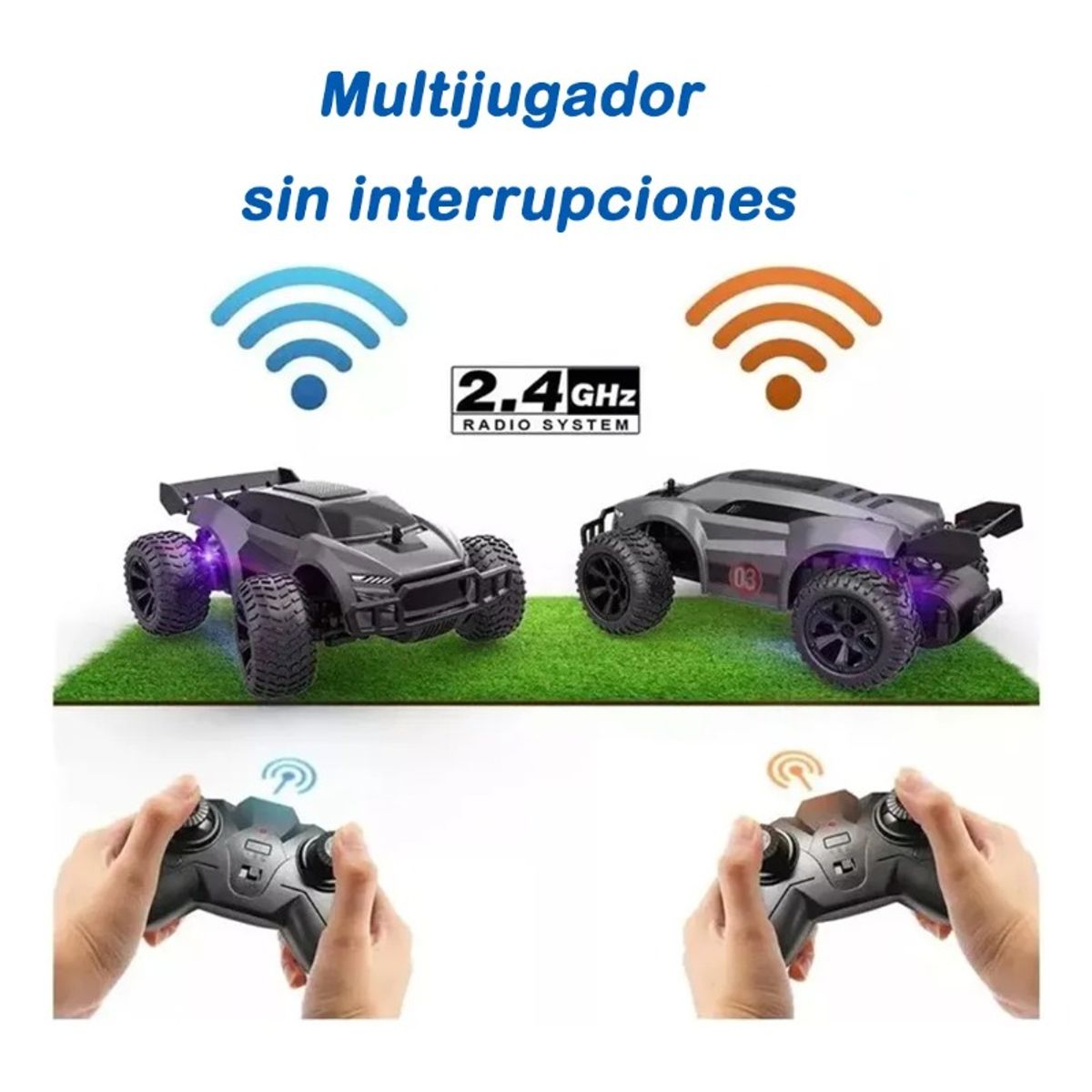 GIOIO - Todo Terreno Auto Todoterreno A Control Remoto Recargable