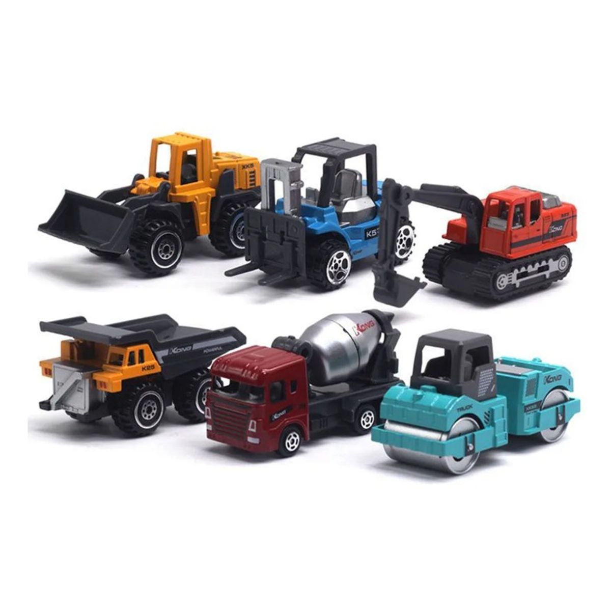 GIOIO - Coches De Fricción Juguetes De Cars Para Niños Pack 6 Autos Toys