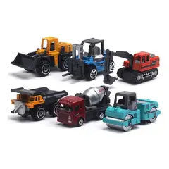 GIOIO - Coches De Fricción Juguetes De Cars Para Niños Pack 6 Autos Toys