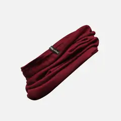 HAKA HONU - Bandana Puelche Merino Wool Burdeo