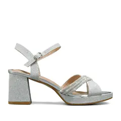 WEIDE - Sandalia Taco De Moda Con Pedrería Mujer You536