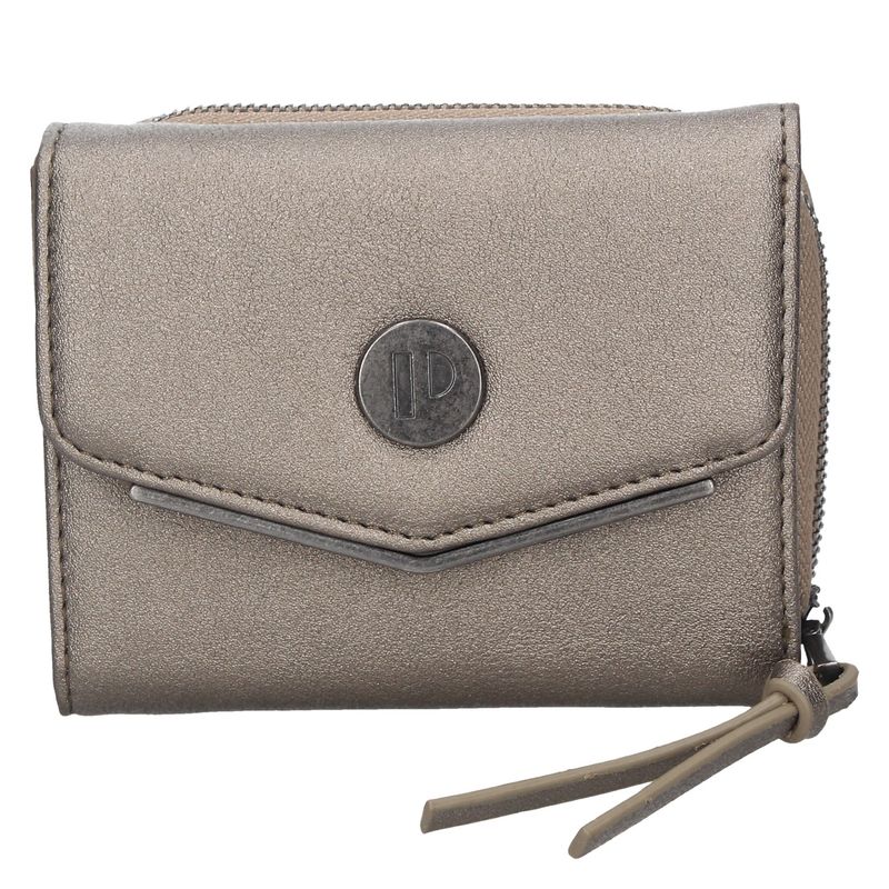 POLLINI - Billetera Wicker Camel Pollini