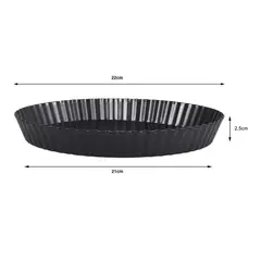 GENERICO - Molde Desmontable Moldes Desmontables Moldes Reposteria 22cm