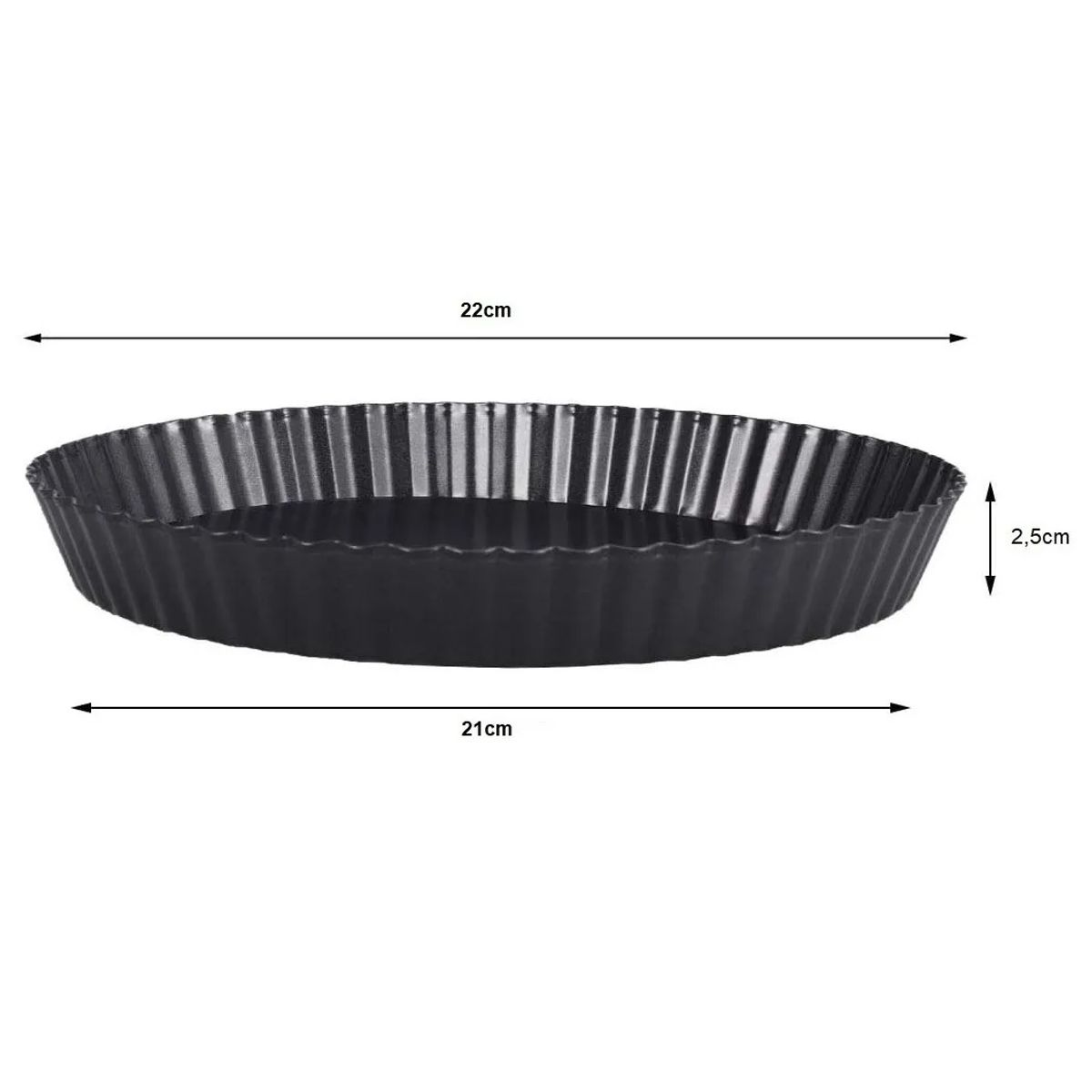 PASTELERIUSCL - Molde Desmontable Moldes Desmontables Moldes Reposteria 22cm