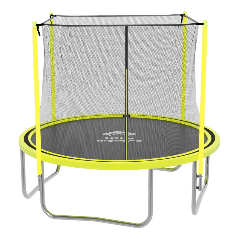 LITTLE MONKEY - Cama Elastica Trampolin Saltarina  2.44m Malla Proteccion