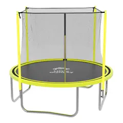LITTLE MONKEY - Cama Elastica Trampolin Saltarina 2.44m Malla Proteccion