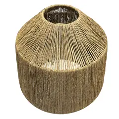 BRIC - Pantalla de Hilo de Fibra Natural para Lampara