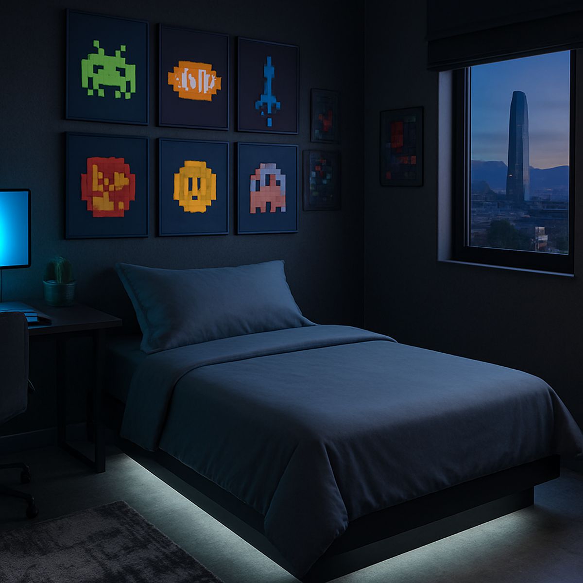 ARMONIA - Conjunto de Sábanas Signature 800 Hilos Gris 1½ Plazas Calidad