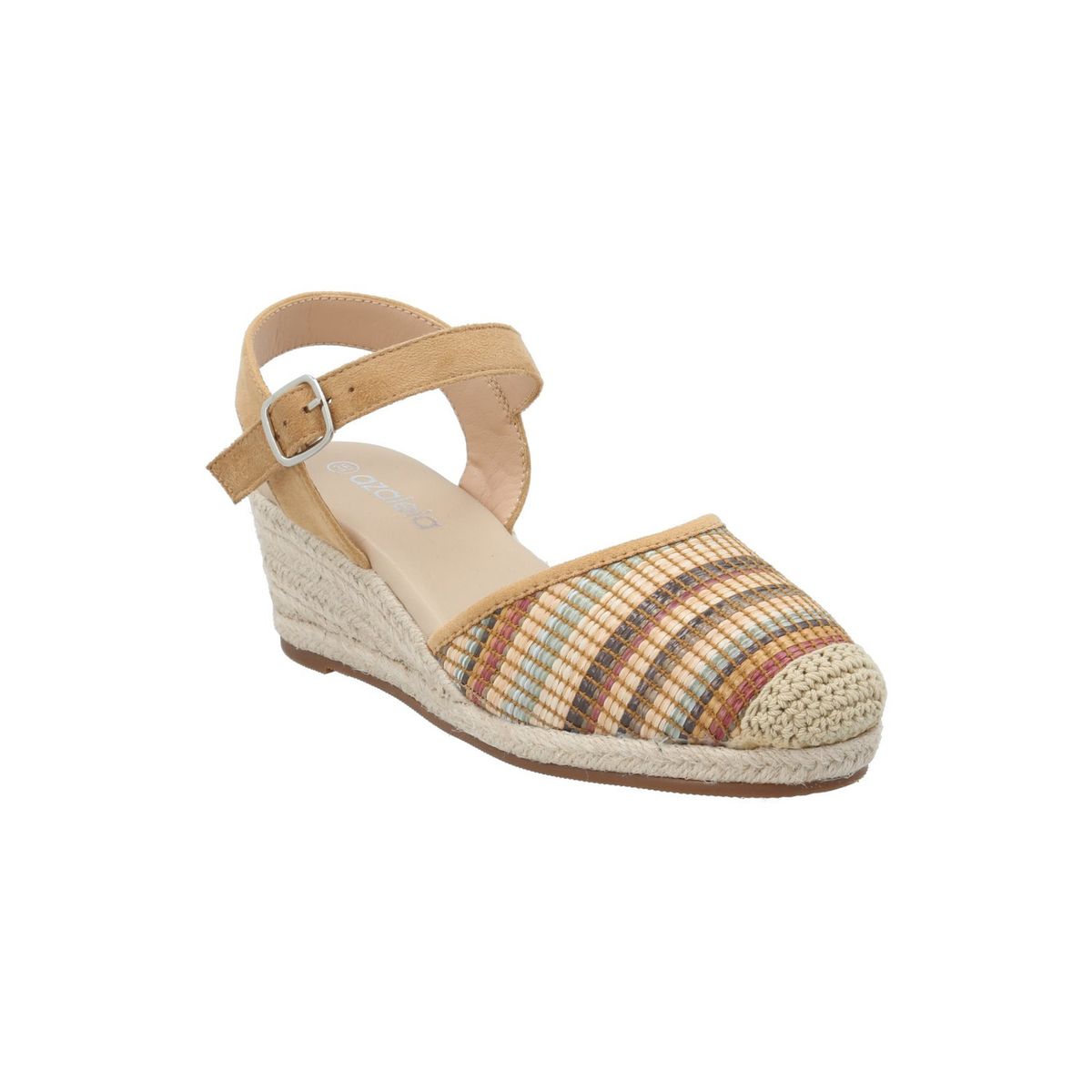 AZALEIA - Alpargata Mujer Cedrina Beige Multi AZALEIA
