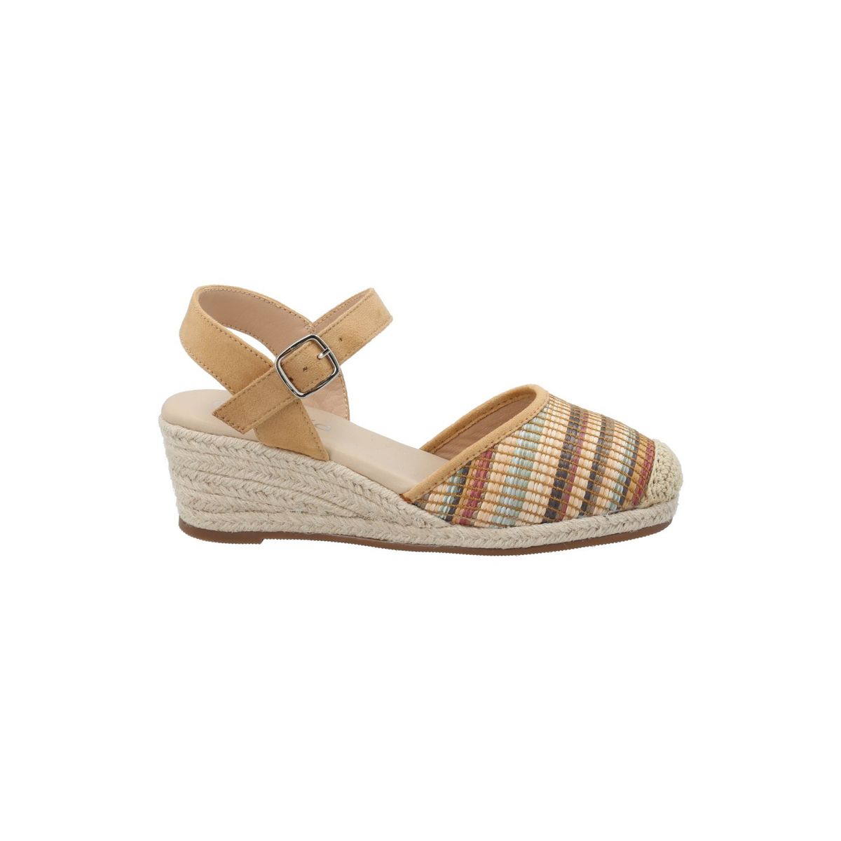 AZALEIA - Alpargata Mujer Cedrina Beige Multi AZALEIA
