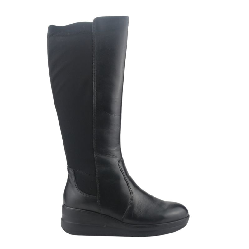 CHALADA - Bota Mujer Negro Casual de Cuero Chalada Rocky-1