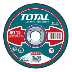 TOTAL - Disco De Desbaste 4-12 Pulgada 115mm 5 Unidades
