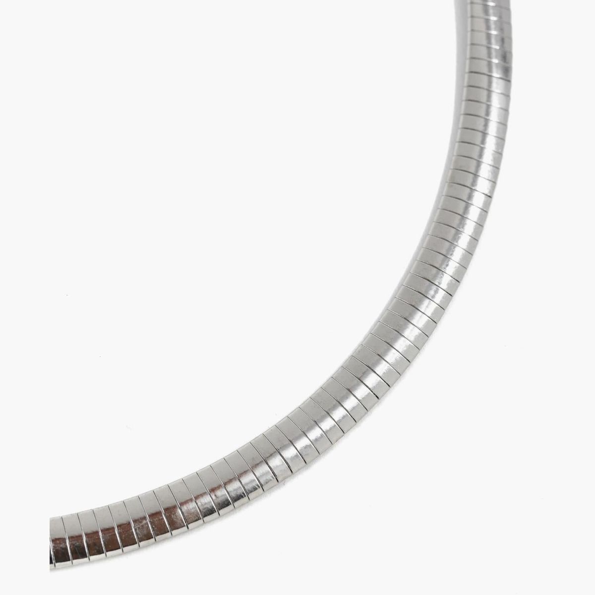 LOUNGE - Collar Mujer Acero Inoxidable Choker Textura