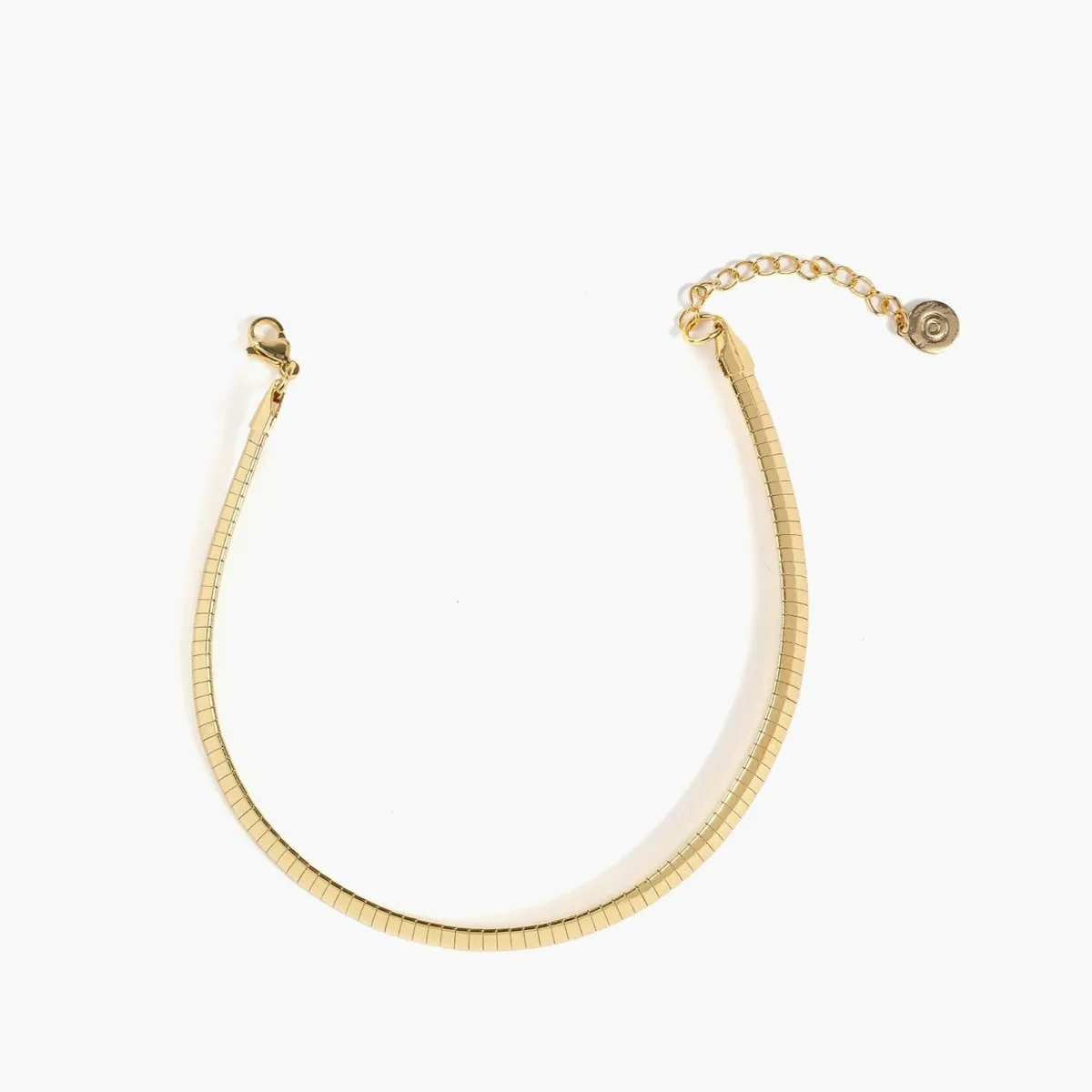 LOUNGE - Collar Mujer Acero Inoxidable Choker Textura