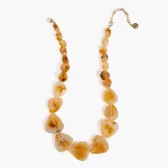 LOUNGE - Collar Mujer Piedras Irregulares