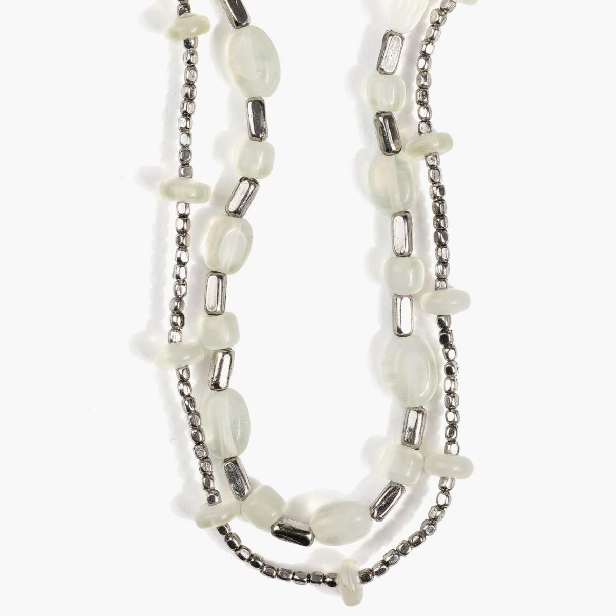 LOUNGE - Collar Mujer Doble Mostacillas