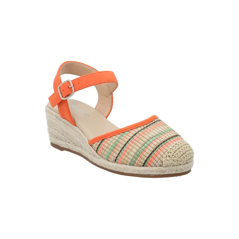AZALEIA - Alpargata Mujer Cedrina Naranjo Multi AZALEIA