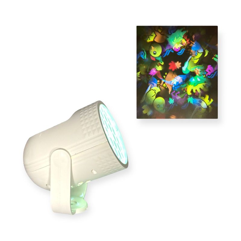 GENERICO - Lampara Led Proyector Espanta Cuco Usb Dinosaurios