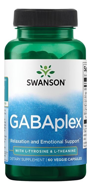 Gabaplex with L-Tyrosine & L-Theanine 60 Veg Caps