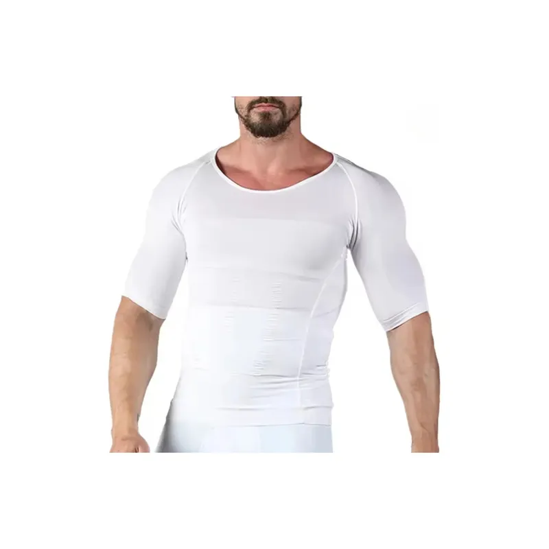 MPROPIA - Polera Compresión Hombre Faja Camiseta Reductora Hombre 779
